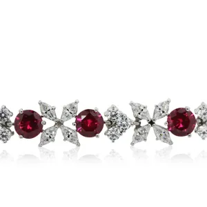 Wild Vine Ruby Bracelet