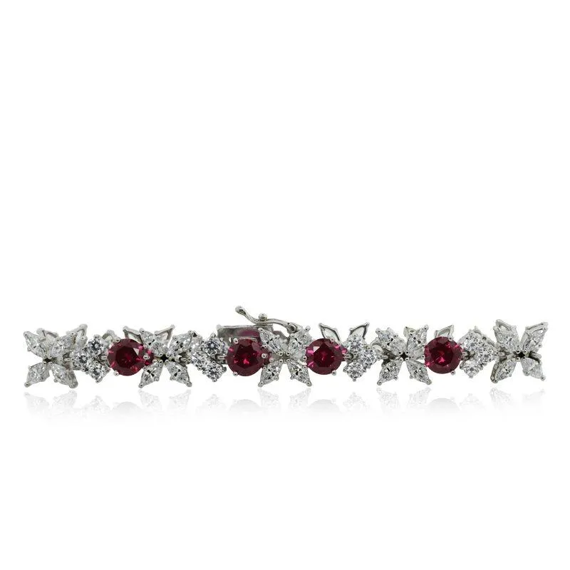 Wild Vine Ruby Bracelet