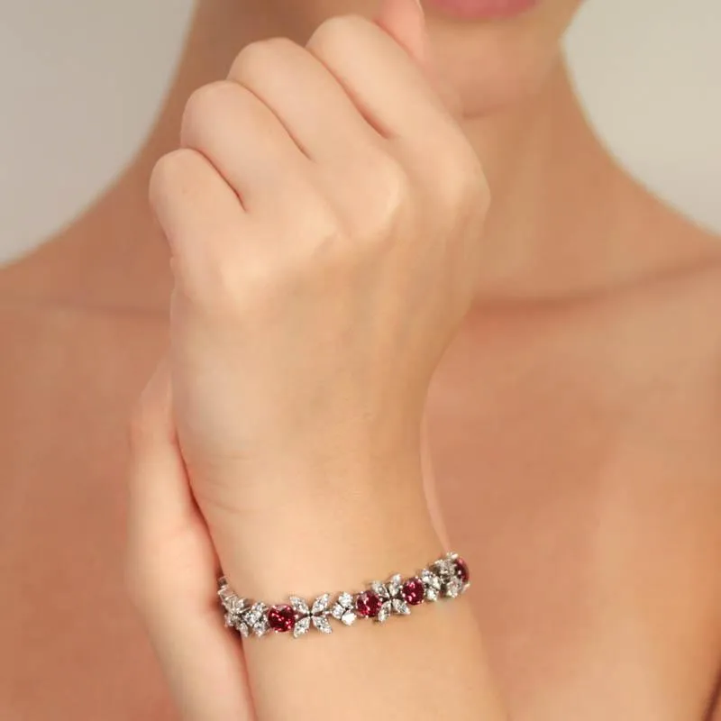 Wild Vine Ruby Bracelet