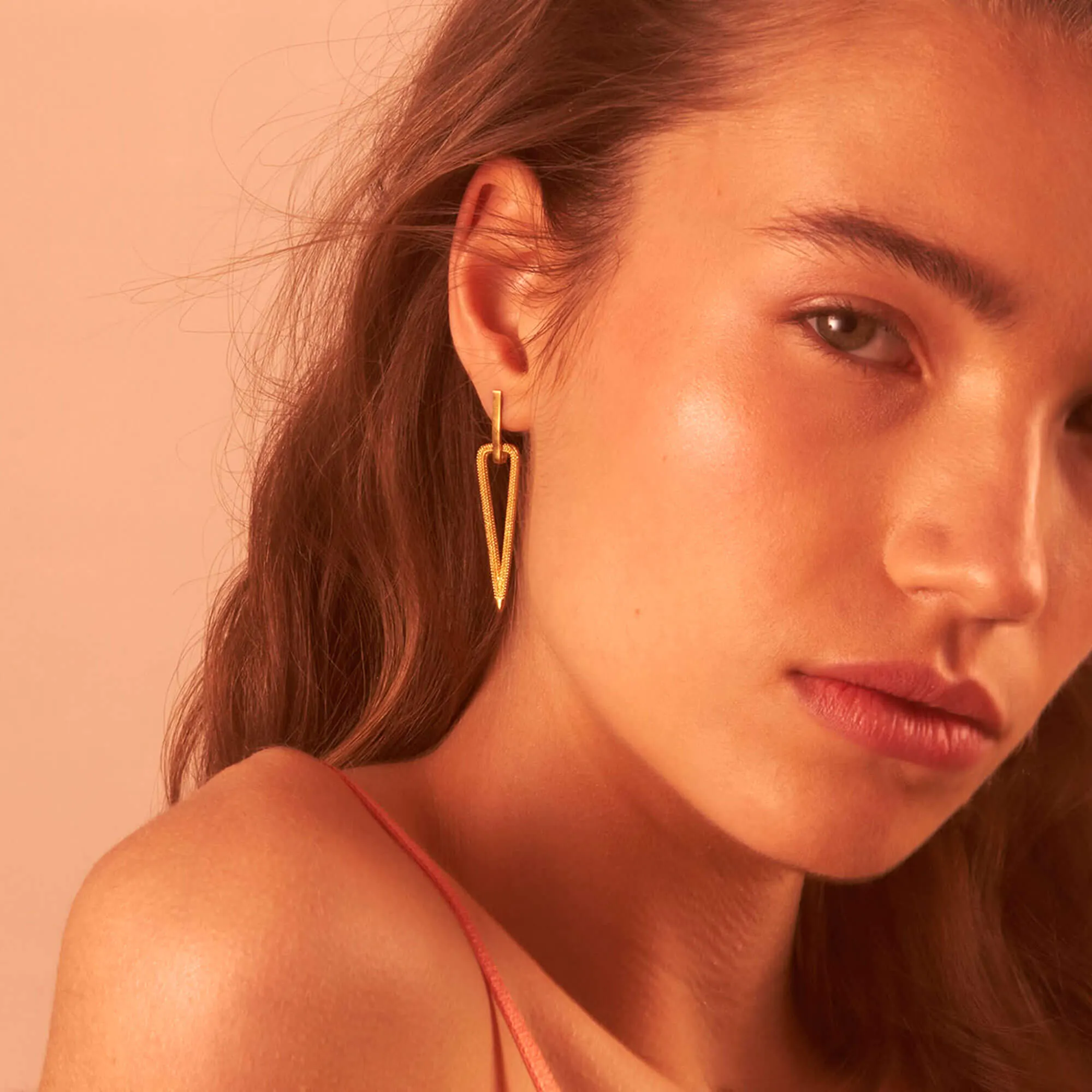 Zinnia Dangle Earrings