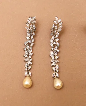 Zircon Marquee Earring